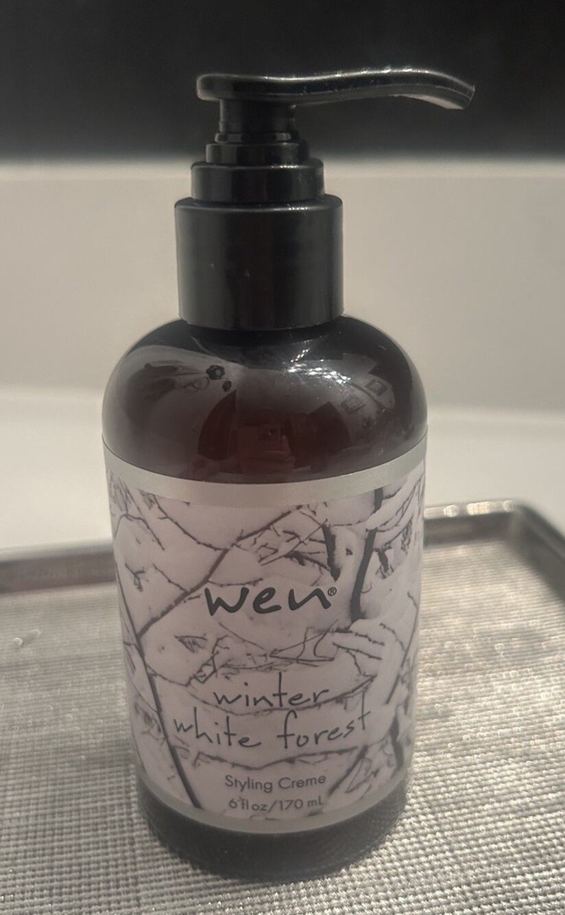 WEN Styling Creme 6 oz / 170mL (Winter White Forest) New + Pump
